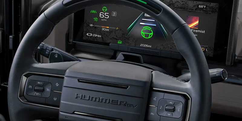 2026 GMC HUMMER EV Pickup interior