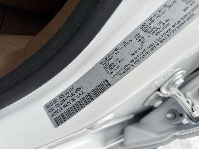 2020 RAM 1500 Laramie Crew Cab 4x4 6'4" Box