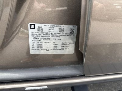 2016 GMC Canyon 2WD SLE