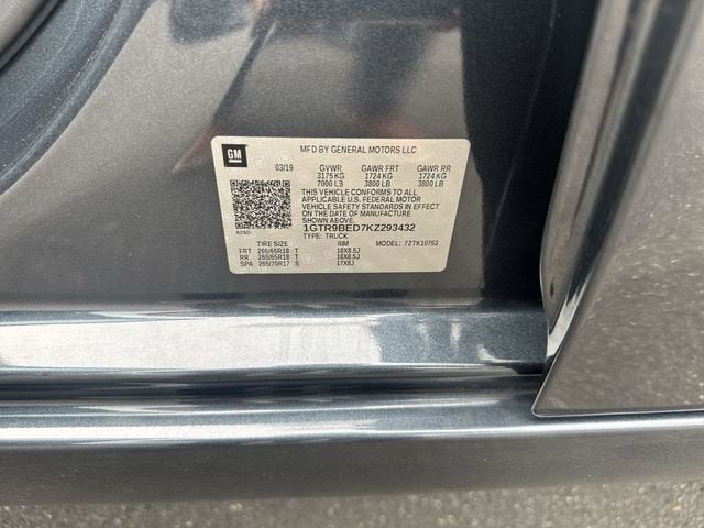 2019 GMC Sierra 1500 SLE