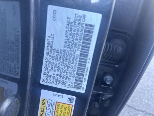 2023 Honda Accord EX