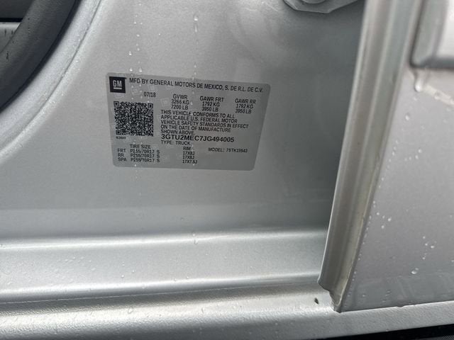2018 GMC Sierra 1500 SLE
