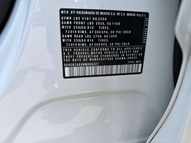 2022 Volkswagen Tiguan 2.0T SE R-Line Black