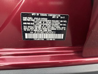 2018 Subaru Crosstrek 2.0i Premium