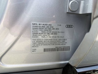 2024 Audi SQ5 Sportback Premium Plus TFSI quattro Tiptronic