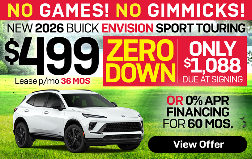 Envision Special From Freehold Buick GMC